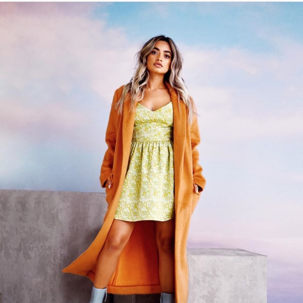 🌟NWT🌟 Faux fur long line coat